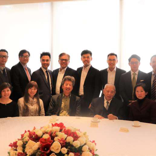 PoD young governors and members met Tung Chee-hwa